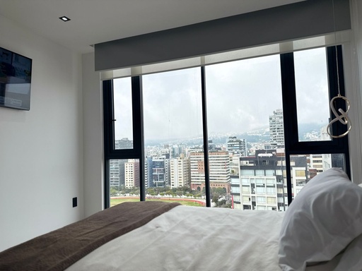 [Cielo 1205 - FI] Estudio con Hermosa Vista en Alquiler Sector La Carolina 